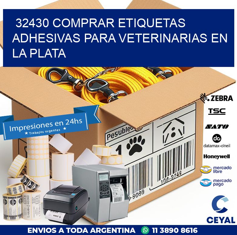 32430 COMPRAR ETIQUETAS ADHESIVAS PARA VETERINARIAS EN LA PLATA