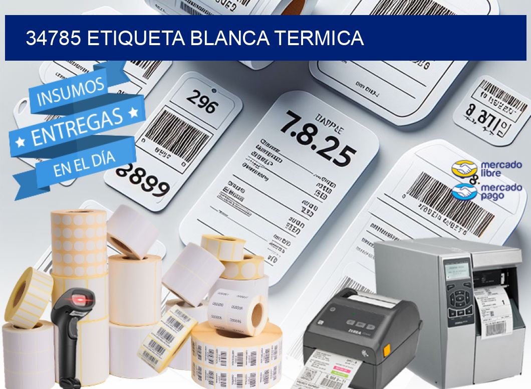34785 etiqueta blanca termica
