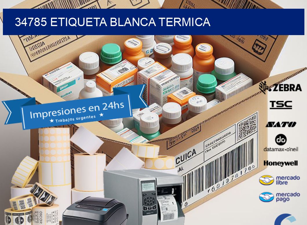 34785 etiqueta blanca termica