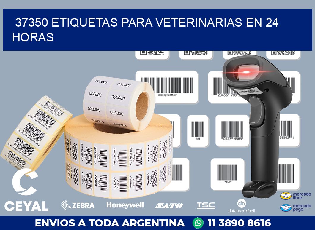 37350 ETIQUETAS PARA VETERINARIAS EN 24 HORAS