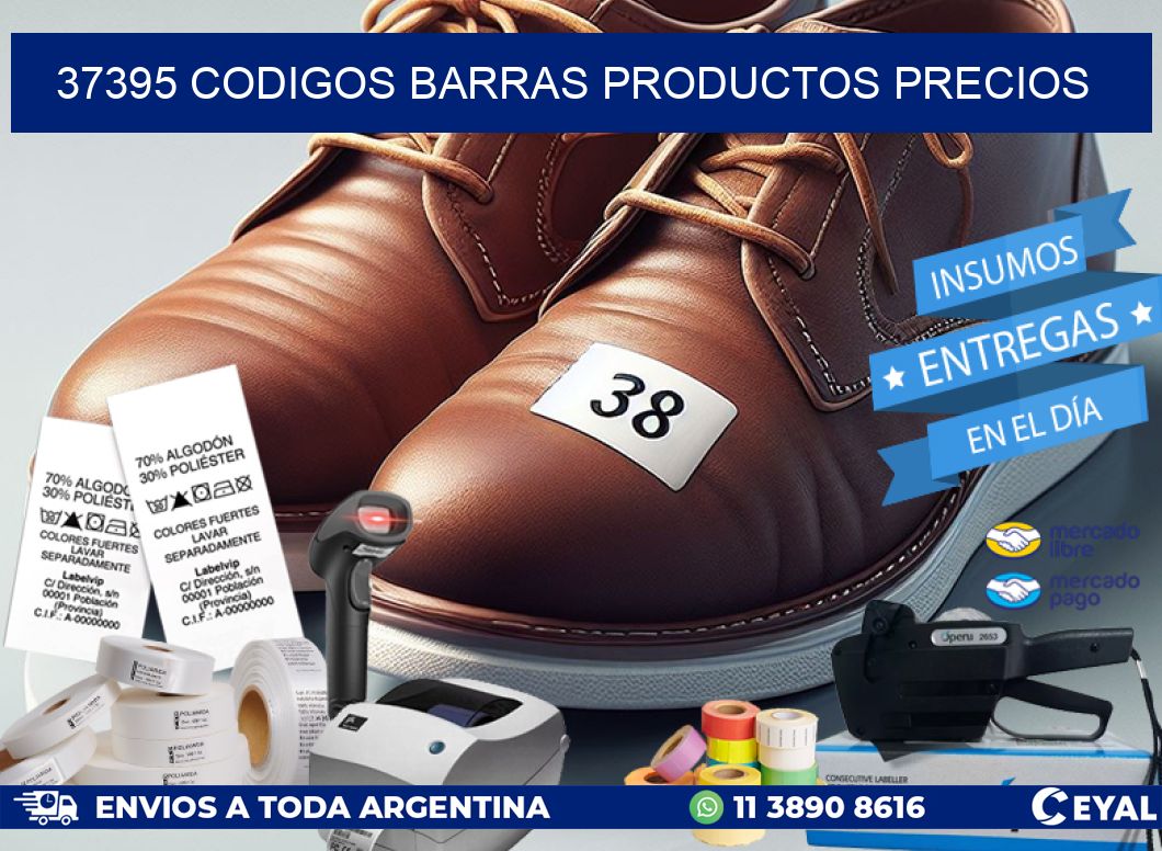 37395 CODIGOS BARRAS PRODUCTOS PRECIOS