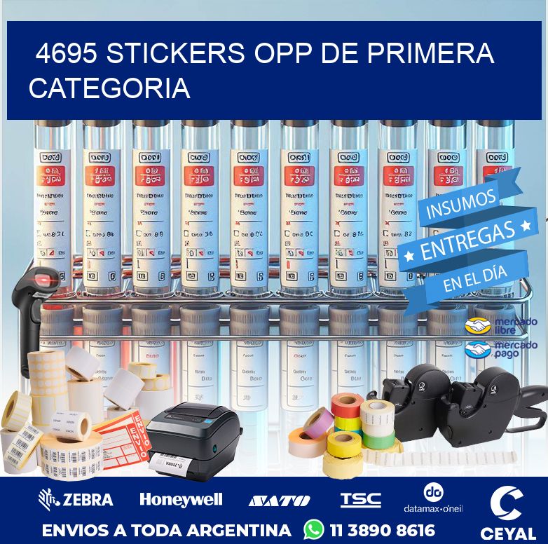 4695 STICKERS OPP DE PRIMERA CATEGORIA