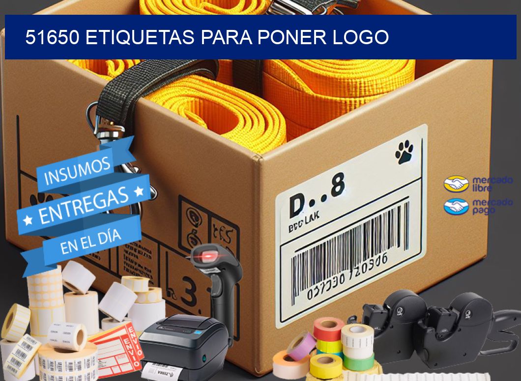 51650 ETIQUETAS PARA PONER LOGO