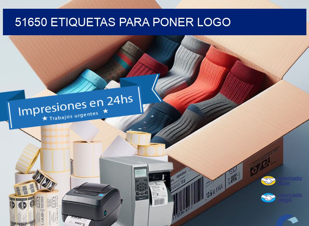 51650 ETIQUETAS PARA PONER LOGO