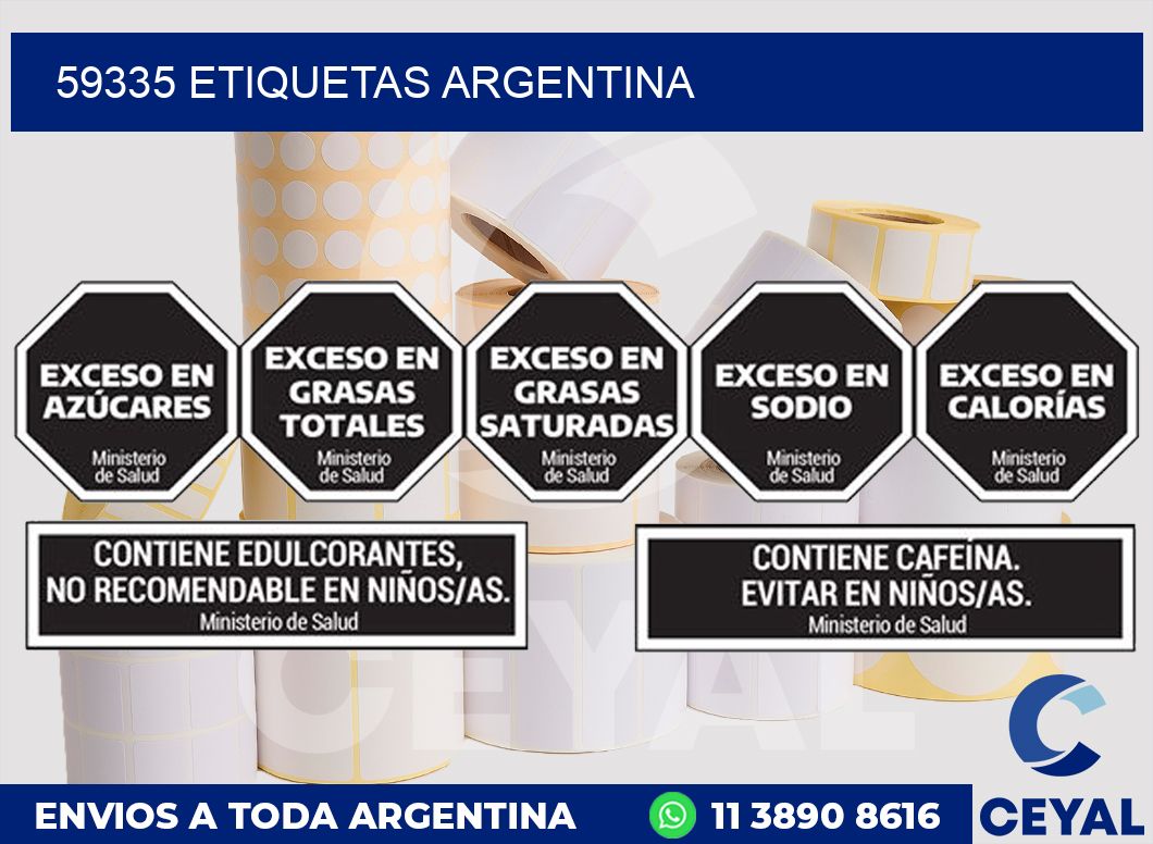59335 ETIQUETAS ARGENTINA