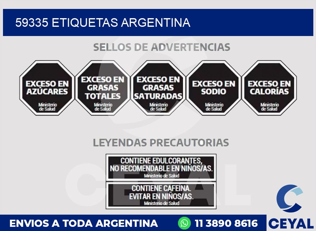 59335 ETIQUETAS ARGENTINA