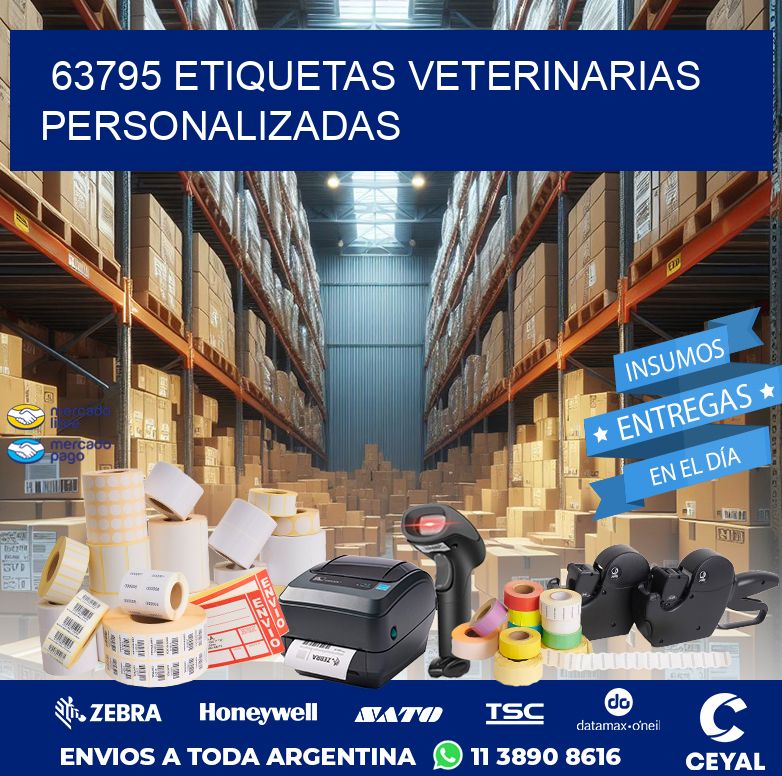 63795 ETIQUETAS VETERINARIAS PERSONALIZADAS