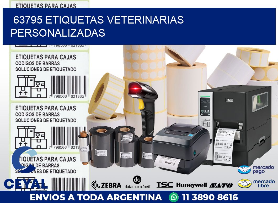 63795 ETIQUETAS VETERINARIAS PERSONALIZADAS