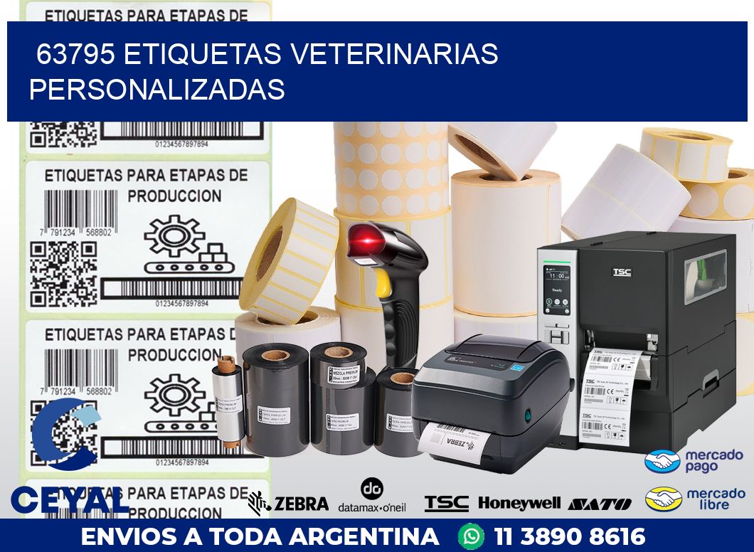 63795 ETIQUETAS VETERINARIAS PERSONALIZADAS