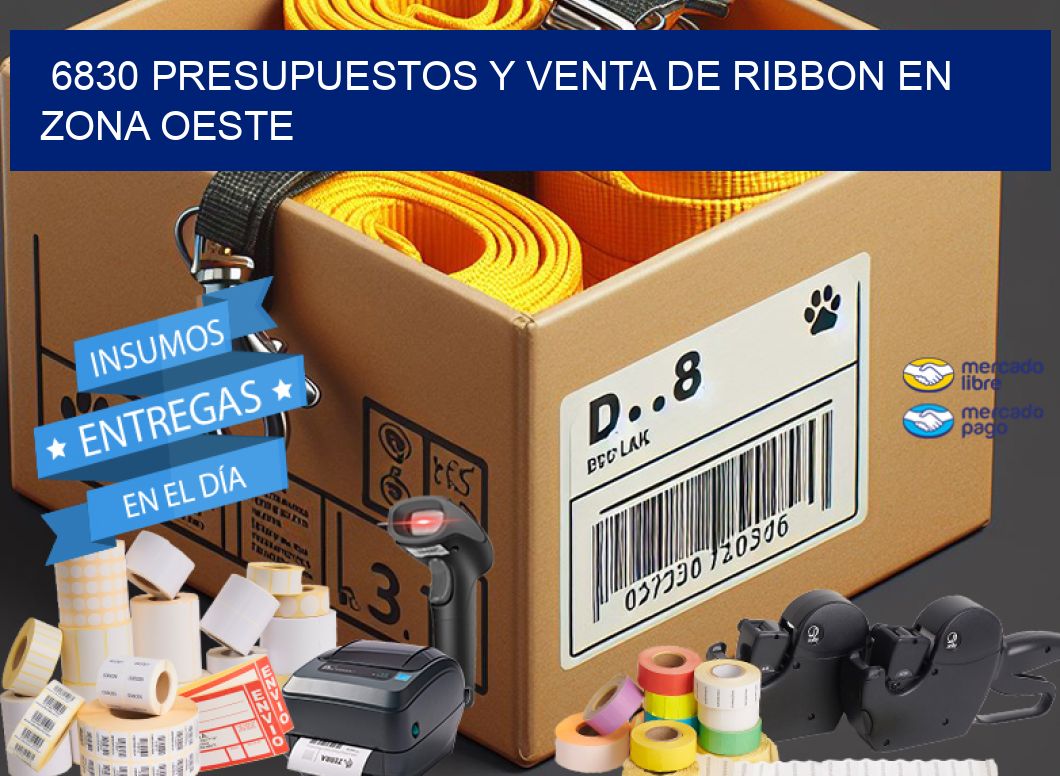 6830 PRESUPUESTOS Y VENTA DE RIBBON EN ZONA OESTE