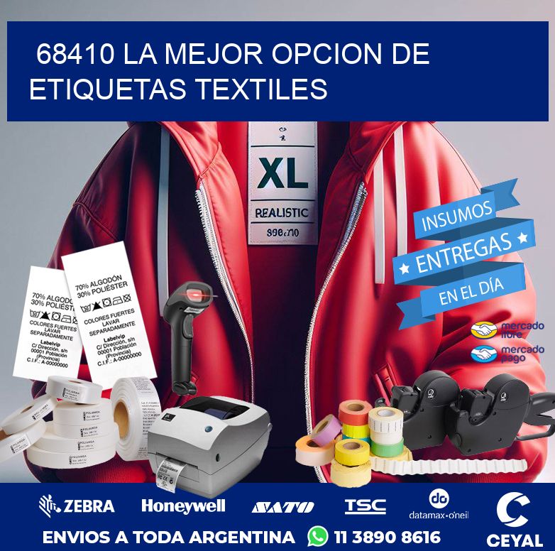 68410 LA MEJOR OPCION DE ETIQUETAS TEXTILES