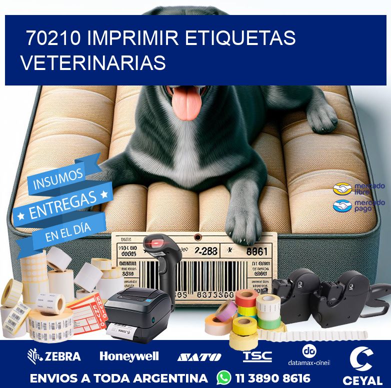 70210 IMPRIMIR ETIQUETAS VETERINARIAS