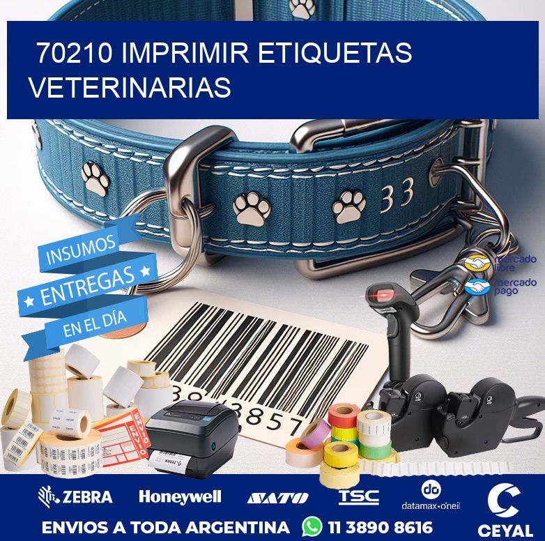 70210 IMPRIMIR ETIQUETAS VETERINARIAS