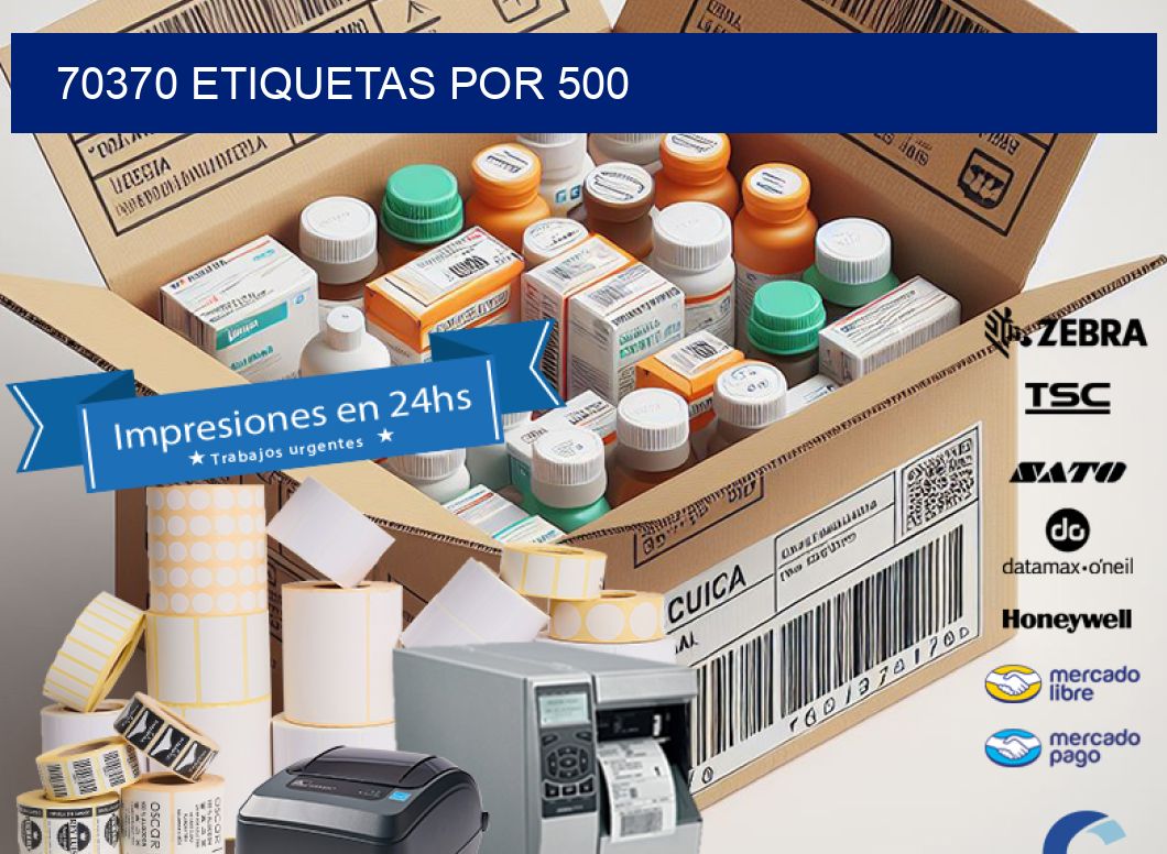 70370 ETIQUETAS POR 500
