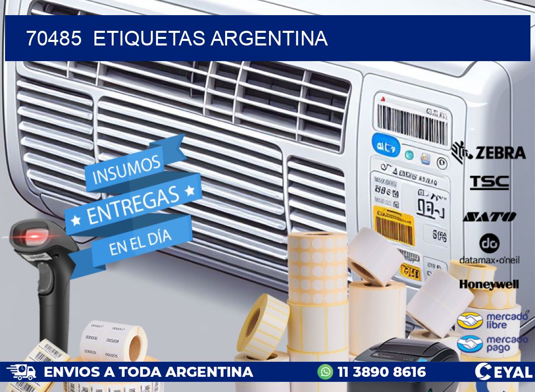 70485 etiquetas argentina