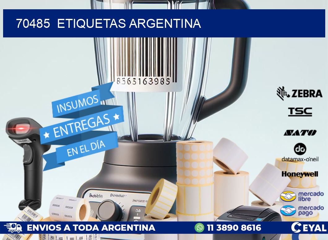 70485 etiquetas argentina