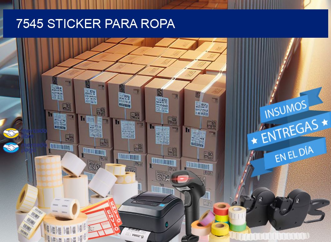 7545 STICKER PARA ROPA