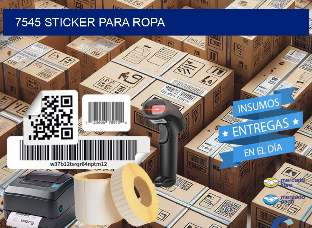 7545 STICKER PARA ROPA