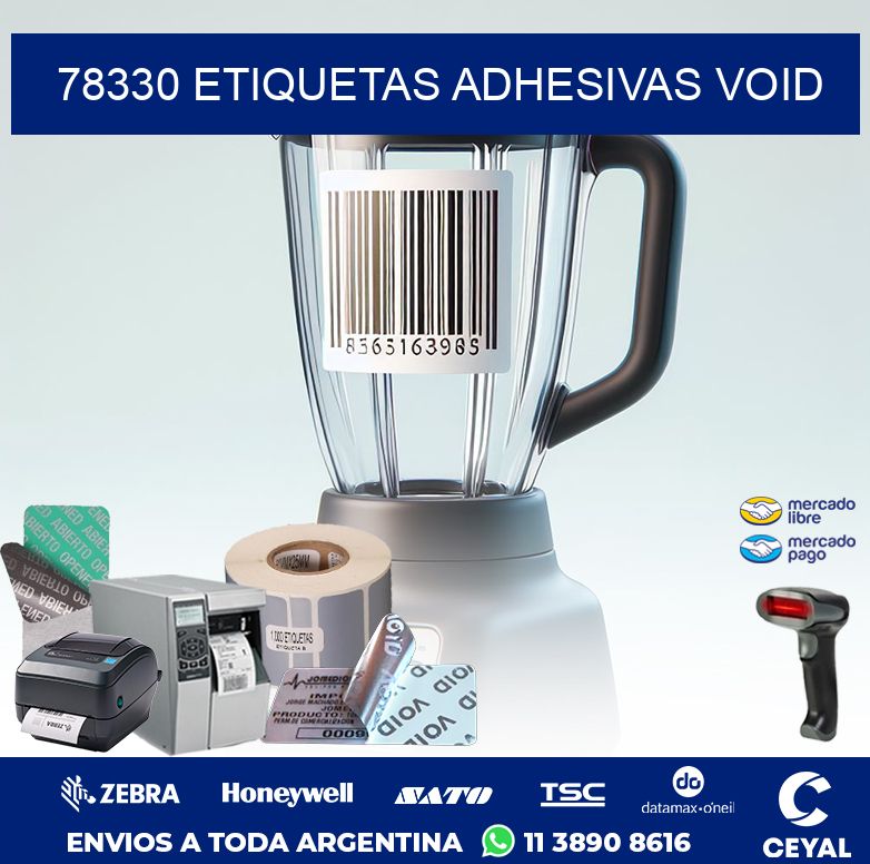 78330 ETIQUETAS ADHESIVAS VOID