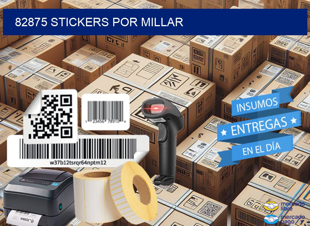 82875 STICKERS POR MILLAR