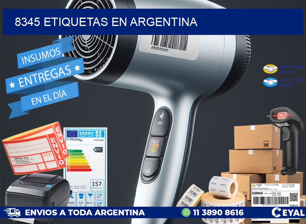 8345 etiquetas en argentina