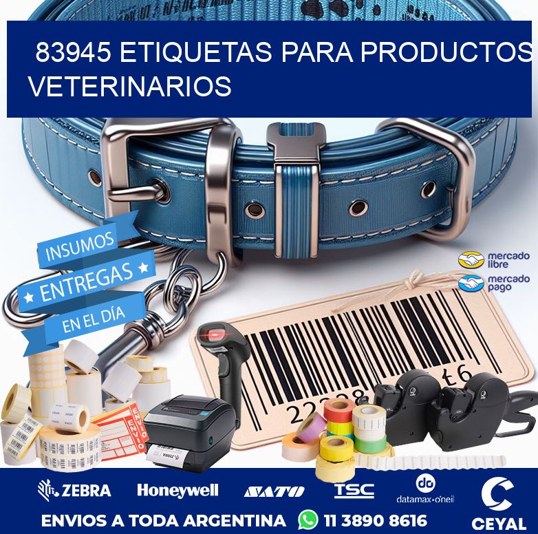 83945 ETIQUETAS PARA PRODUCTOS VETERINARIOS