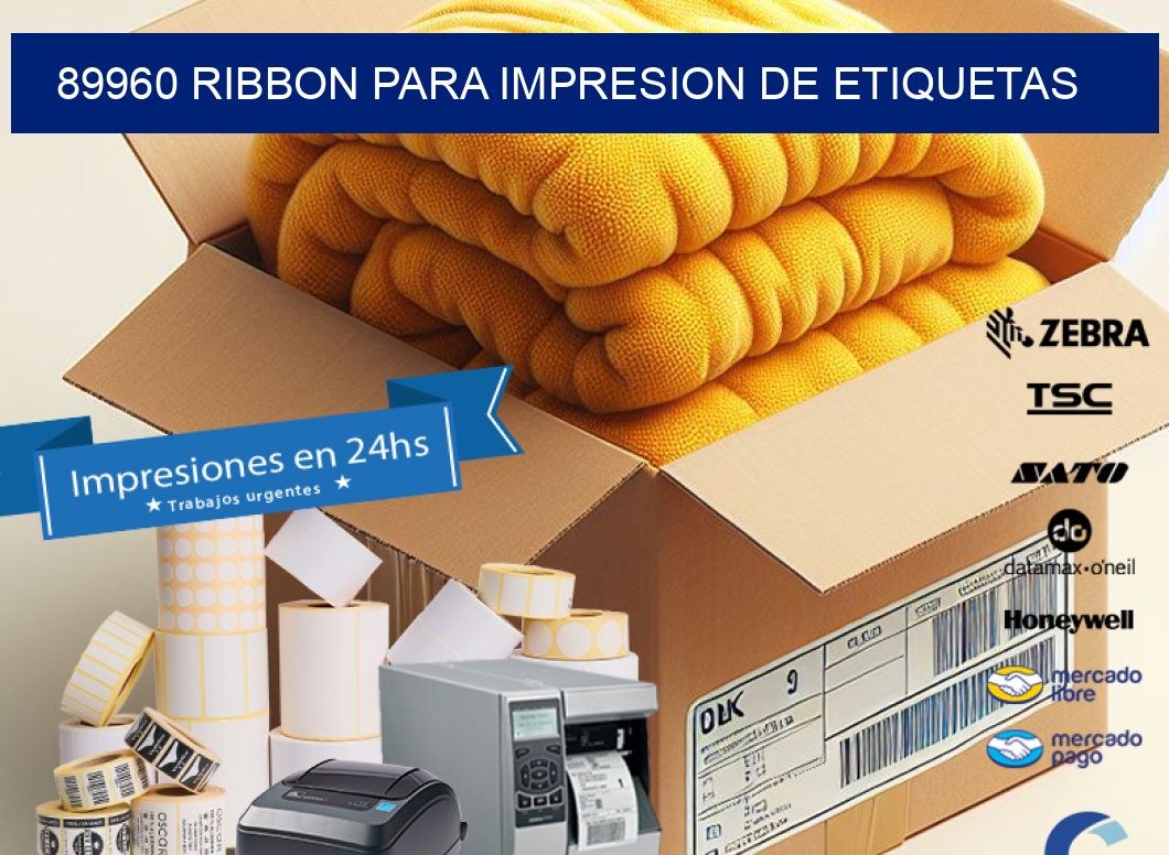 89960 RIBBON PARA IMPRESION DE ETIQUETAS
