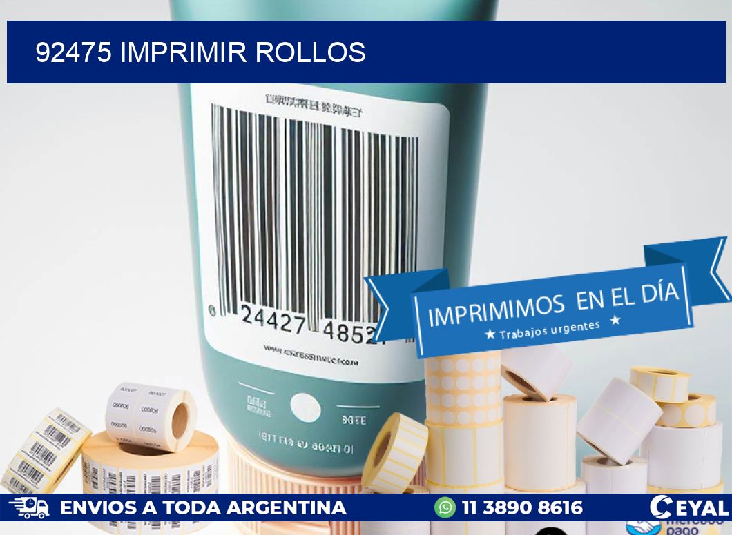92475 imprimir rollos