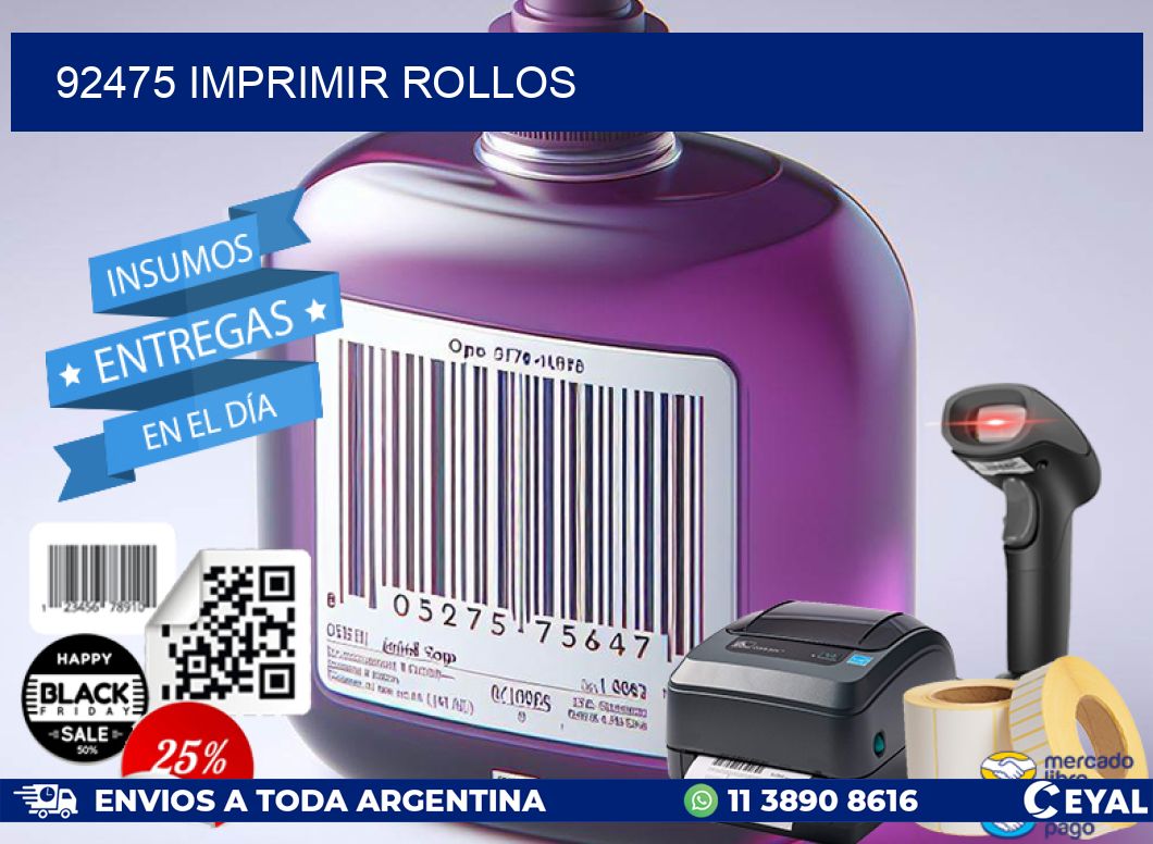 92475 imprimir rollos