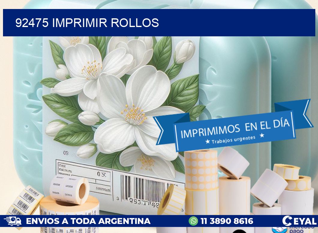 92475 imprimir rollos