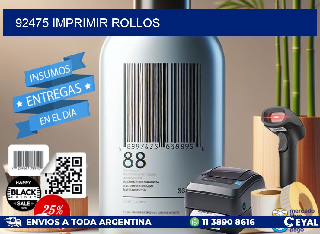 92475 imprimir rollos