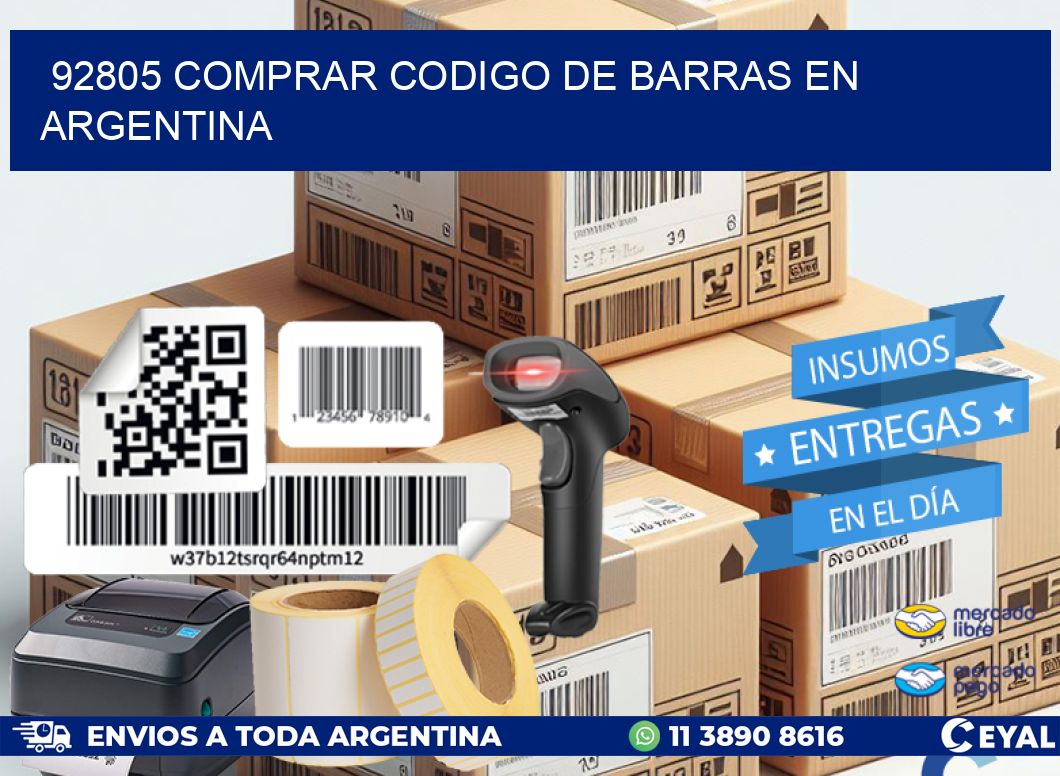 92805 Comprar Codigo de Barras en Argentina