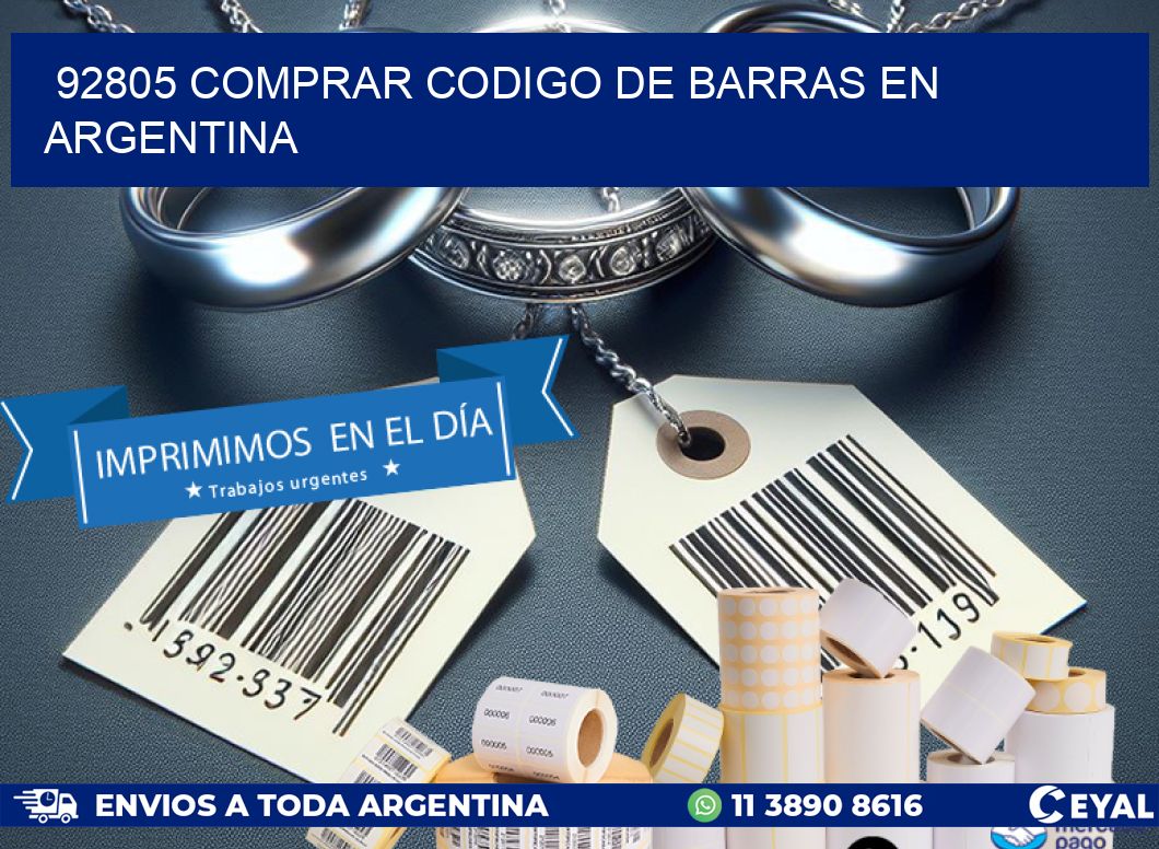 92805 Comprar Codigo de Barras en Argentina