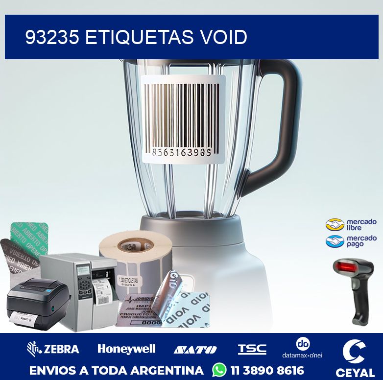 93235 ETIQUETAS VOID