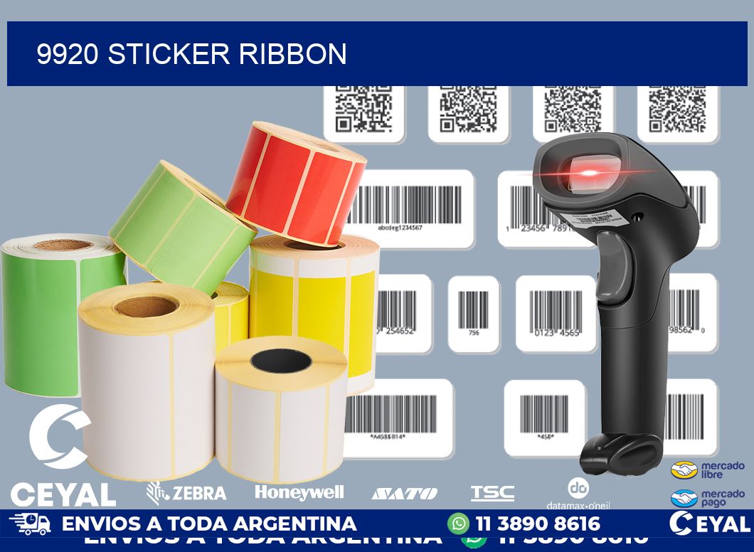 9920 sticker ribbon