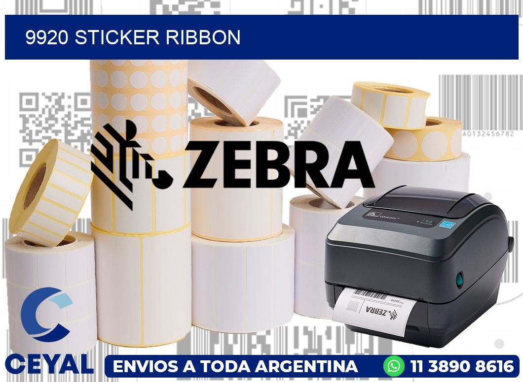 9920 sticker ribbon