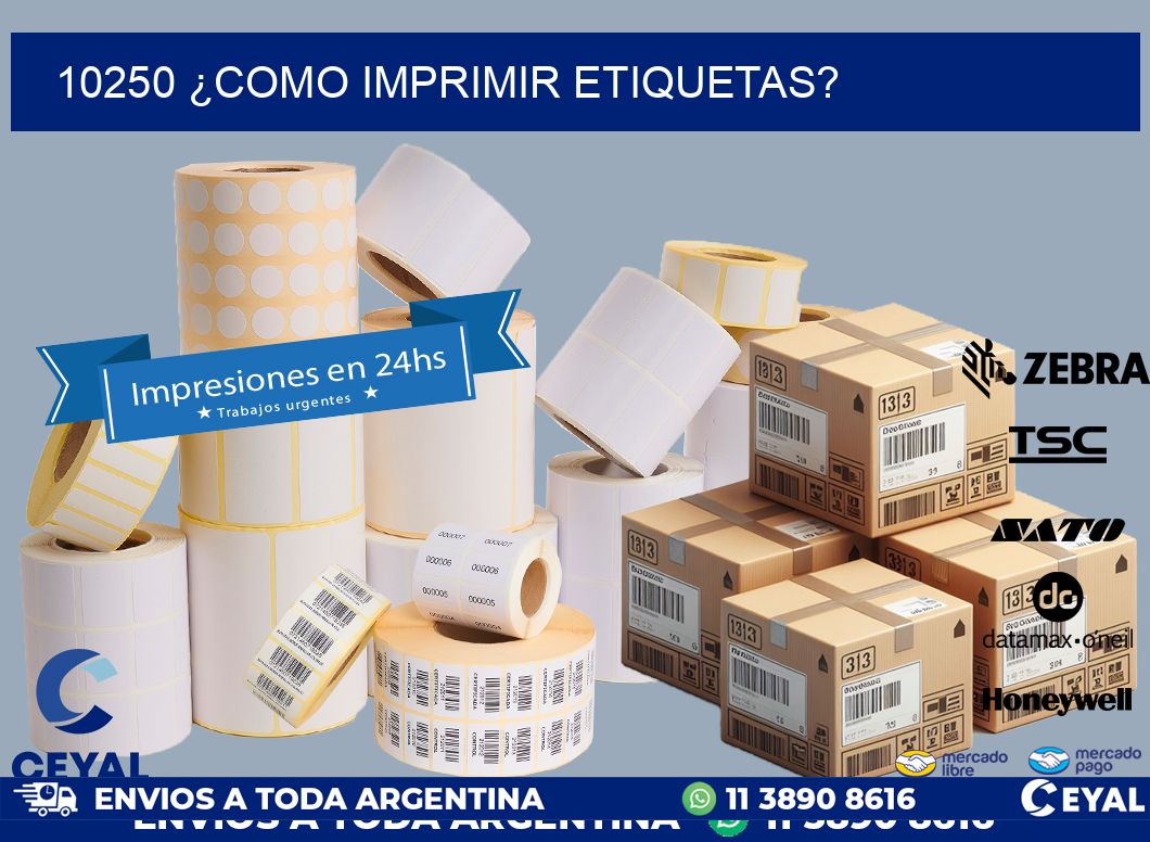 10250 ¿COMO IMPRIMIR ETIQUETAS?