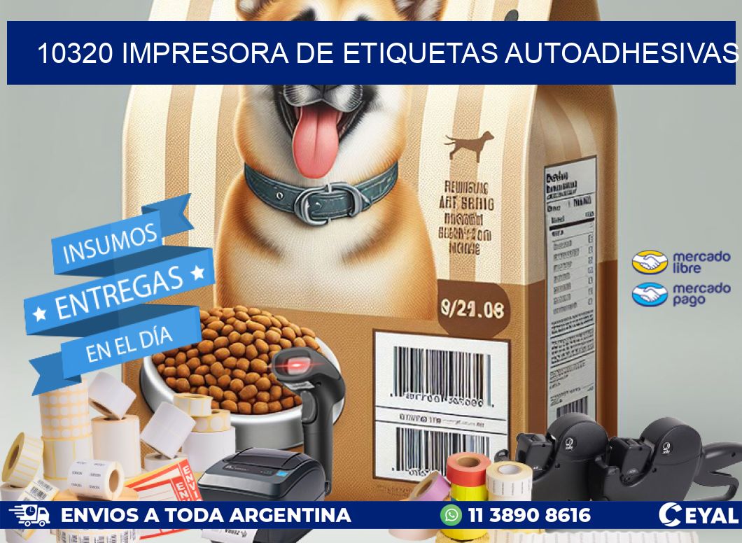 10320 IMPRESORA DE ETIQUETAS AUTOADHESIVAS
