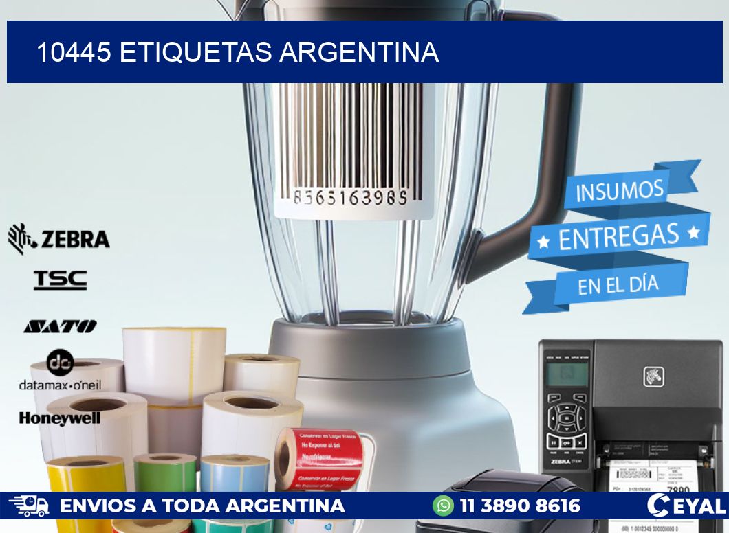 10445 ETIQUETAS ARGENTINA
