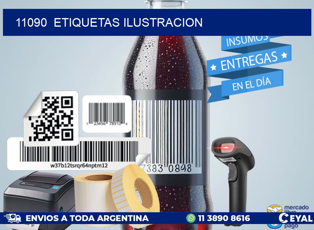 11090  ETIQUETAS ILUSTRACION