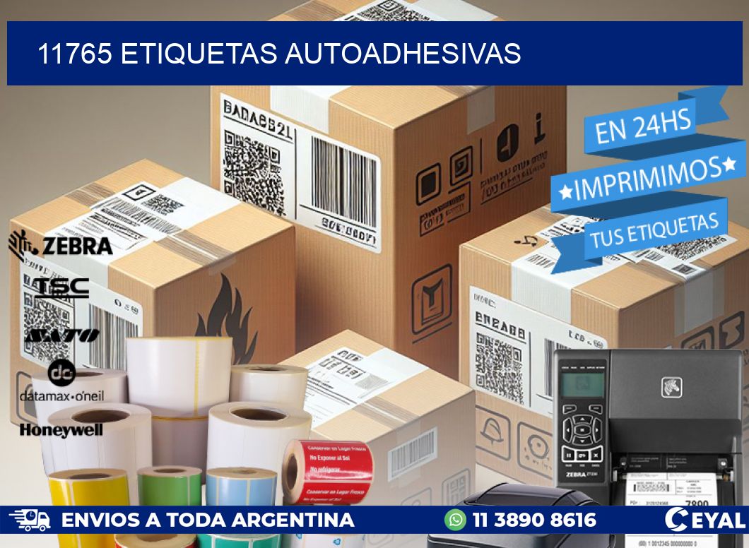 11765 ETIQUETAS AUTOADHESIVAS