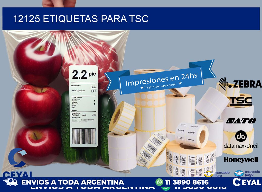 12125 ETIQUETAS PARA TSC