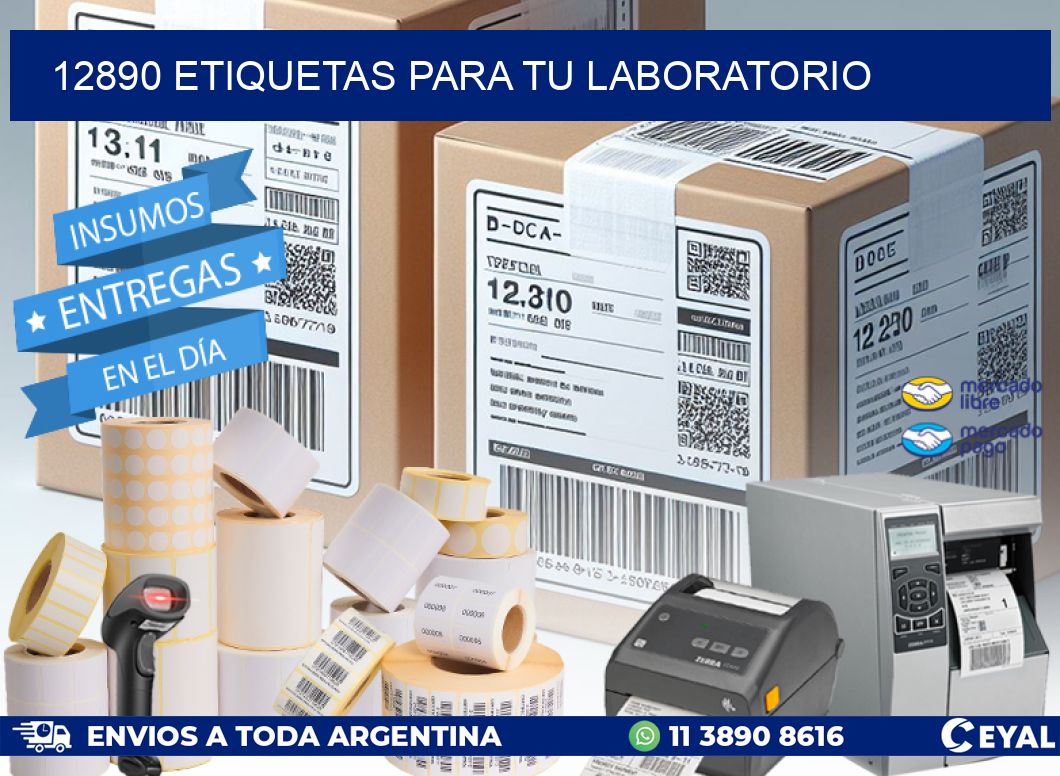12890 ETIQUETAS PARA TU LABORATORIO