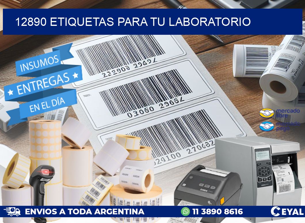 12890 ETIQUETAS PARA TU LABORATORIO