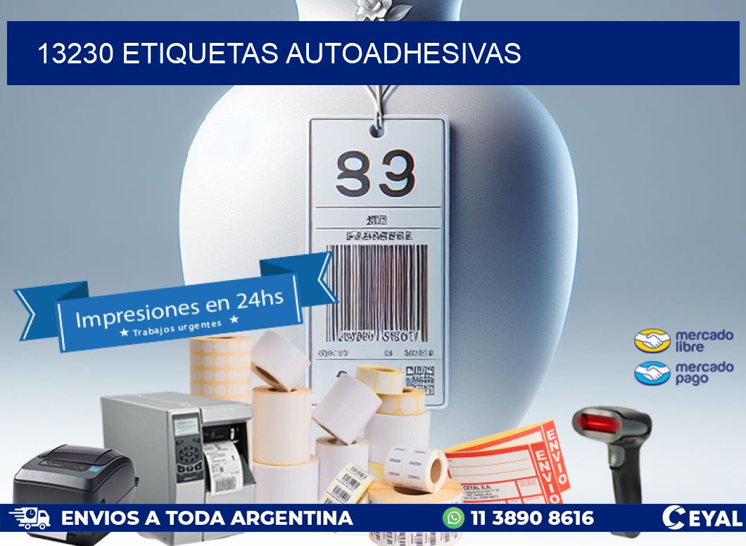 13230 ETIQUETAS AUTOADHESIVAS