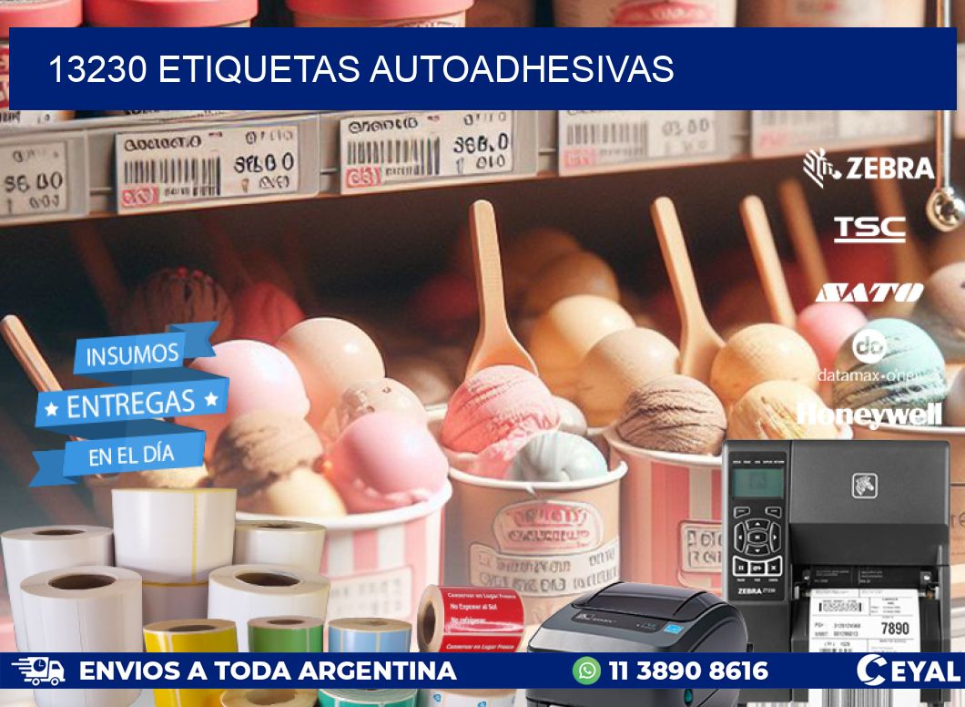 13230 ETIQUETAS AUTOADHESIVAS
