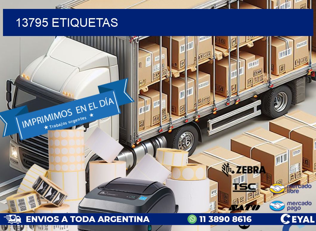 13795 ETIQUETAS