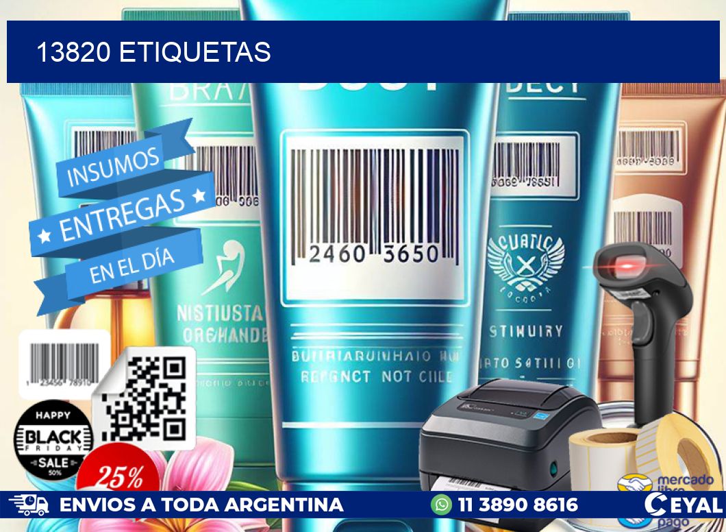 13820 ETIQUETAS