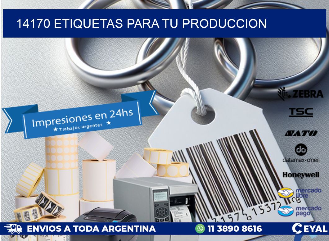 14170 ETIQUETAS PARA TU PRODUCCION