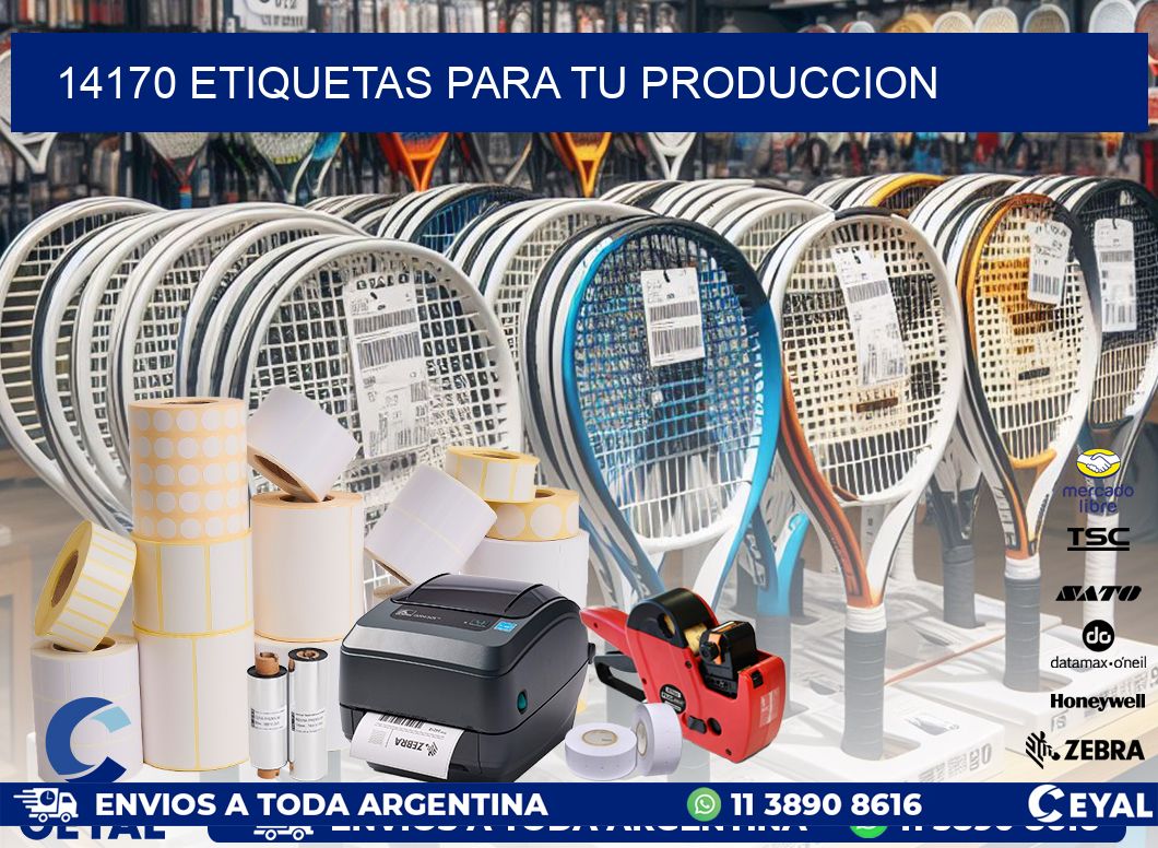 14170 ETIQUETAS PARA TU PRODUCCION